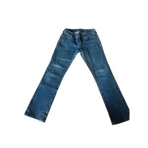 Morgan Medium Wash Blue Denim Skinny Jeans Women's Size US 26